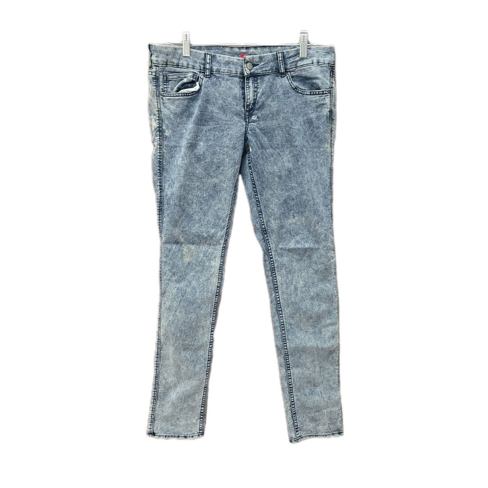 Divided By H&M Women’s Red Concept Skinny Jeans Size 12 54S.1747 Denim